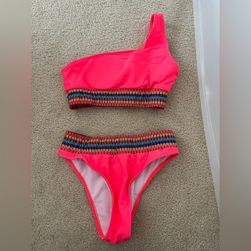 One Shoulder Bikini - Size Small